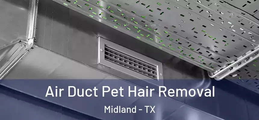 Air Duct Pet Hair Removal Midland - TX